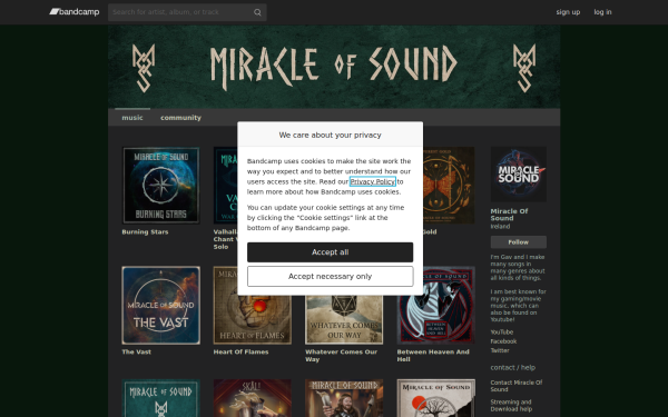 miracleofsound.bandcamp.com
