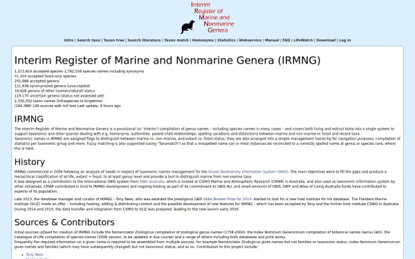 irmng.org