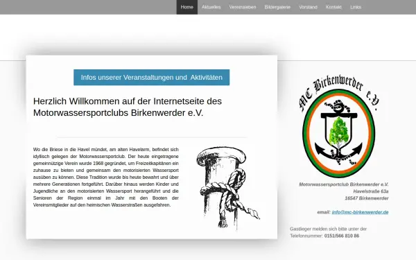 www.mc-birkenwerder.de