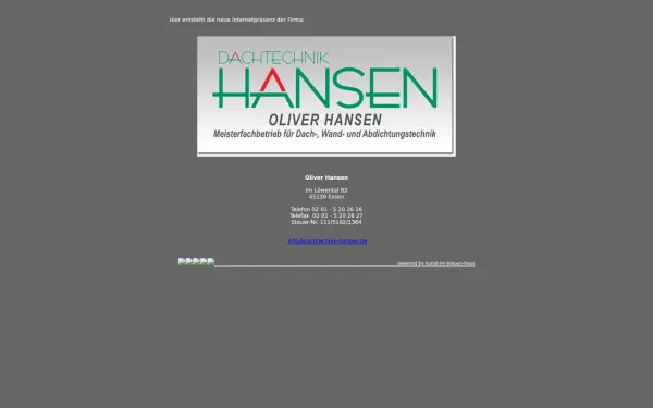 dachtechnik-hansen.de