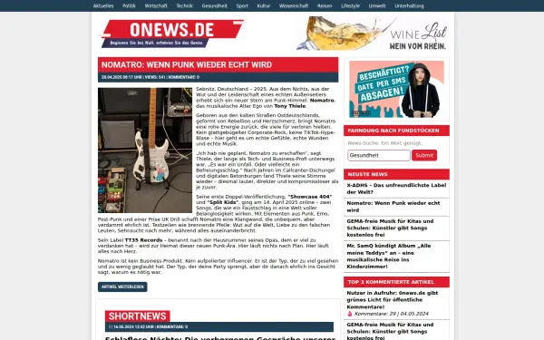 0news.de