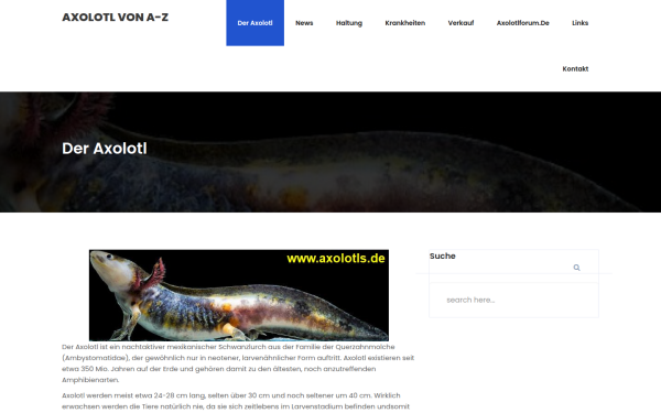 www.axolotls.de