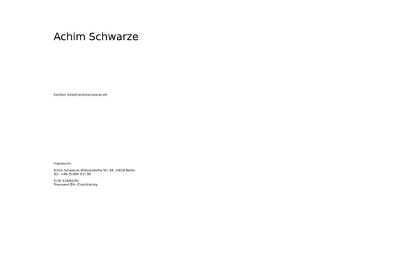 achim-schwarze.de
