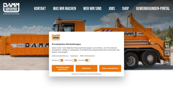 dammcontainer.de