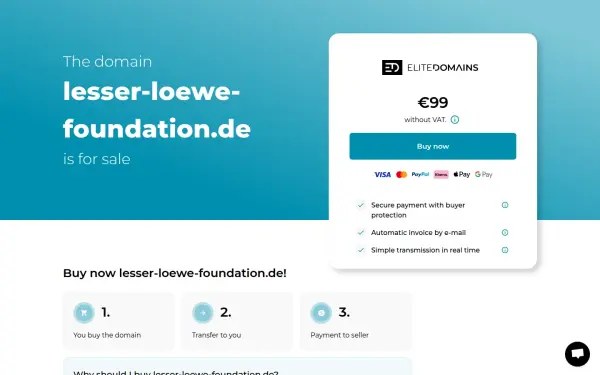 lesser-loewe-foundation.de