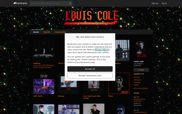 louiscole.bandcamp.com