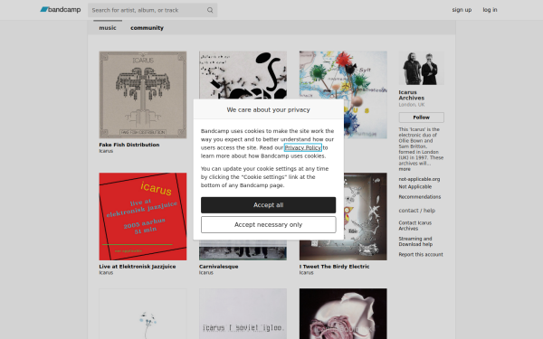 icarusarchives.bandcamp.com