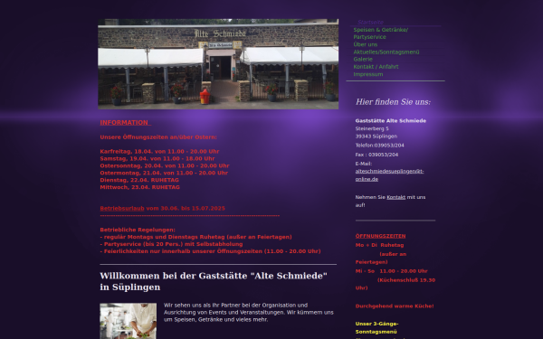 www.gaststaette-alte-schmiede.de