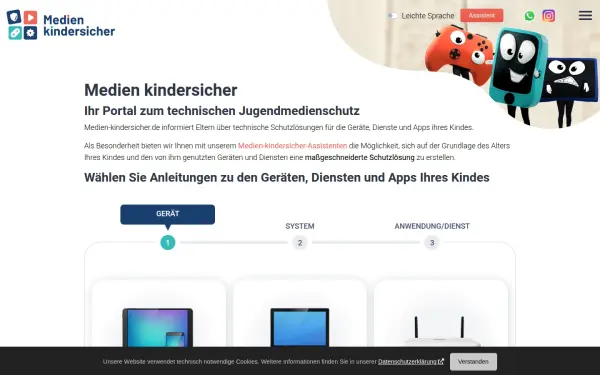 www.medien-kindersicher.de