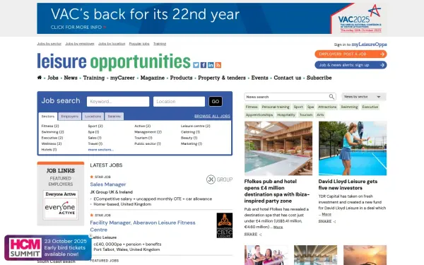 www.leisureopportunities.co.uk