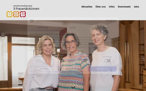 www.3frauenaerztinnen.de