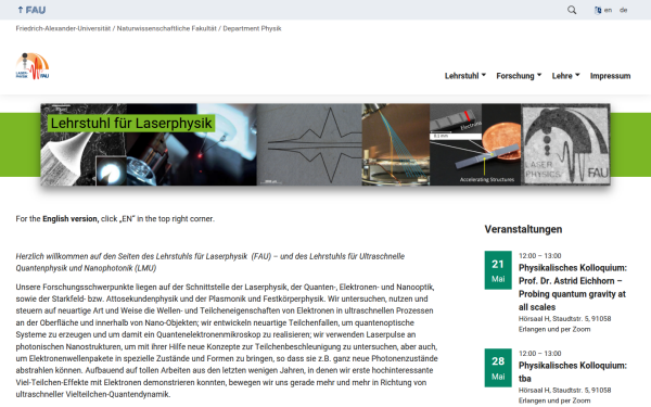 www.laserphysik.nat.fau.de