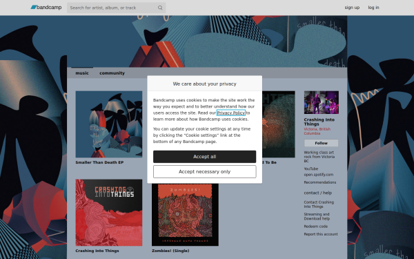 crashingintothings.bandcamp.com