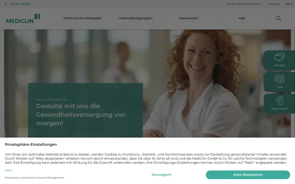 www.mediclin-karriere.de
