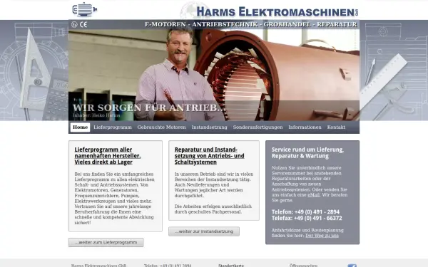 www.harms-elektromaschinen.de