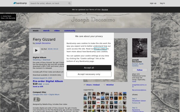 josephdecosimo.bandcamp.com
