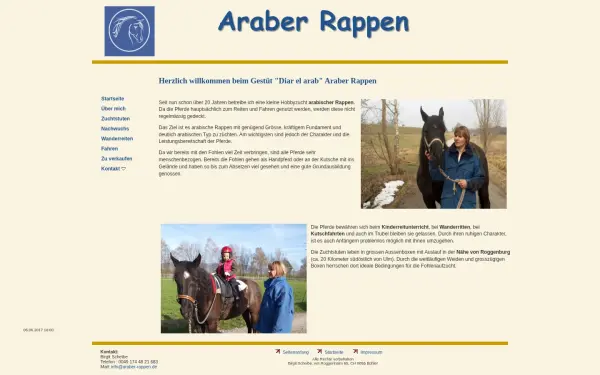 www.araber-rappen.de