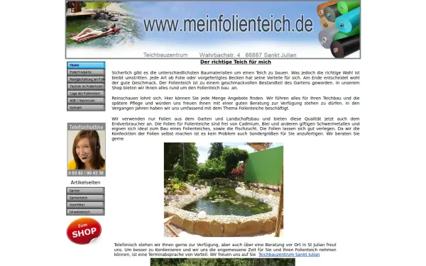 www.meinfolienteich.de