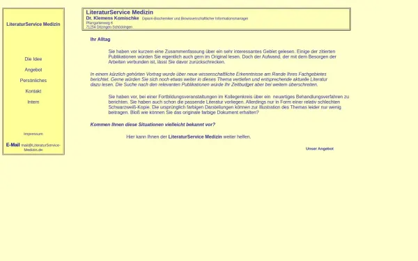 literaturservice-medizin.de