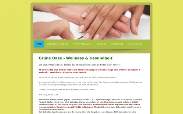 www.gruene-oase-wellness.de