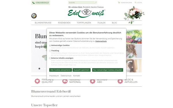 www.blumenversand-edelweiss.de