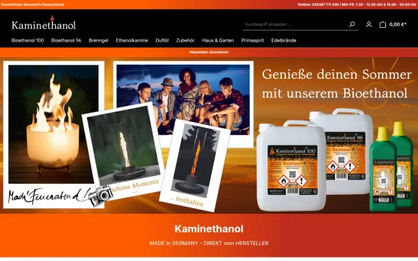 www.kaminethanol.com