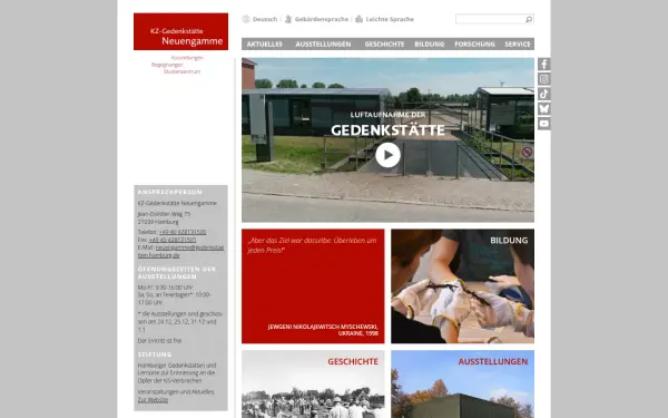 www.kz-gedenkstaette-neuengamme.de