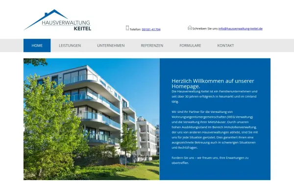 www.hausverwaltung-keitel.de