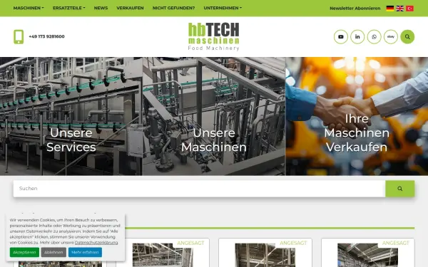 www.hbtech-maschinen.de