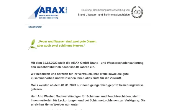 araxgmbh.de