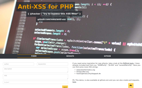 anti-xss-demo.suckup.de