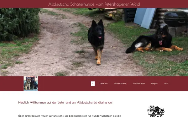 altdeutschevompetershagenerwald.de