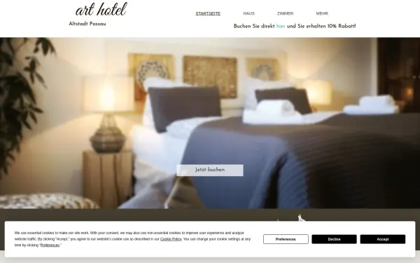 arthotel-passau.de