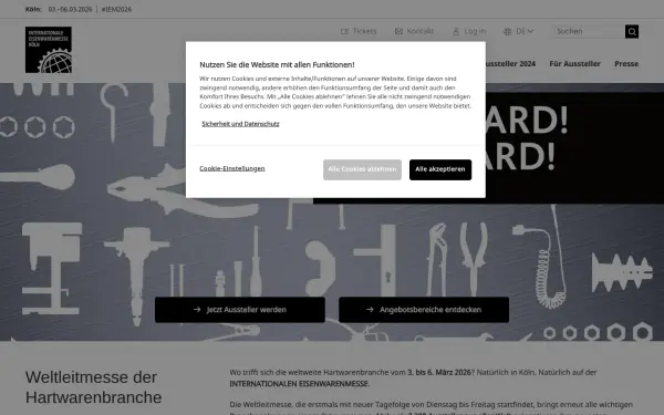 www.eisenwarenmesse.de