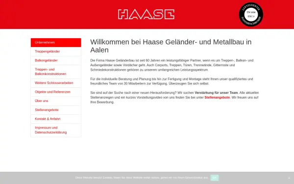 www.haase-gelaenderbau.de