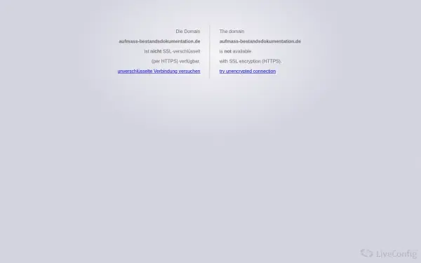 aufmass-bestandsdokumentation.de