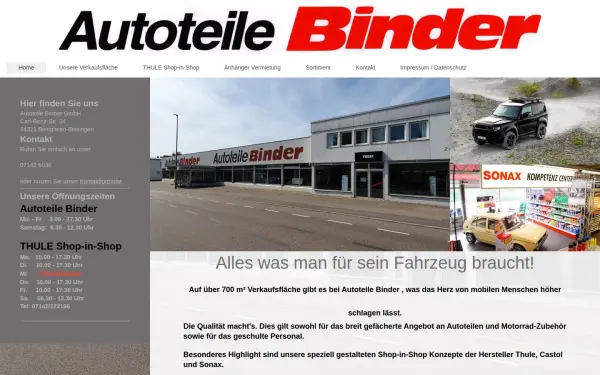 www.autoteile-binder.de