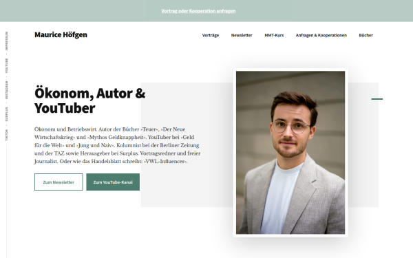 mauricehoefgen.com