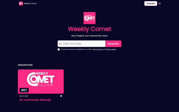weekly-comet.galaxis.xyz