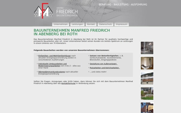 www.bauunternehmen-friedrich.de