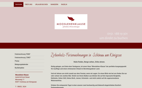 www.mooslehen-klause.de
