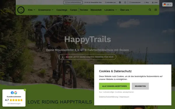 happytrails.de