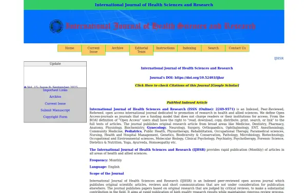 ijhsr.org
