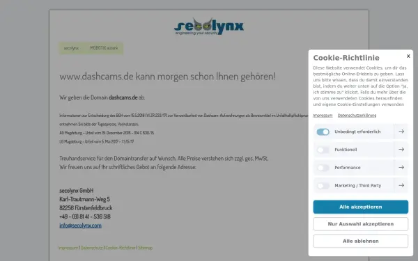 dashcams.de