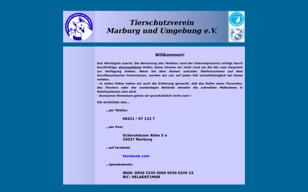 tierschutz-marburg.de