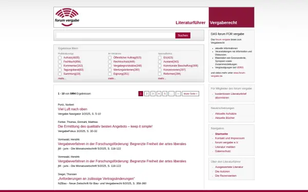 literaturfuehrer-vergaberecht.de