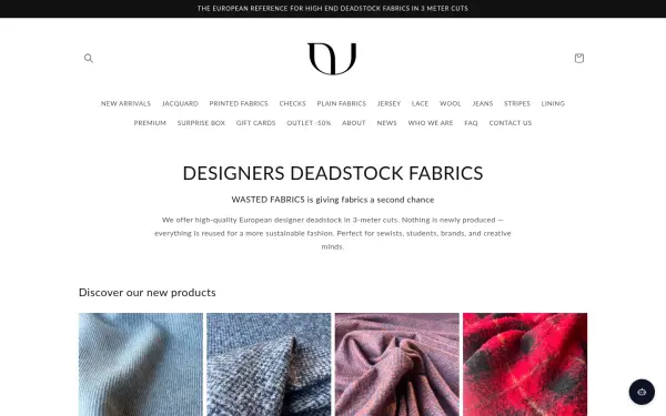 wastedfabrics.com