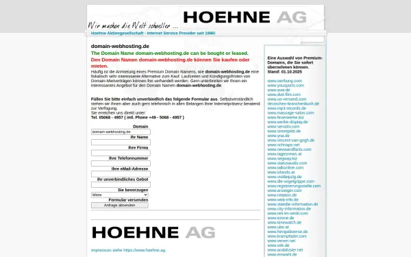 domain-webhosting.de