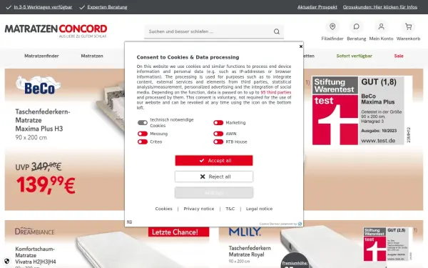 www.matratzen-concord.de