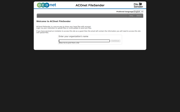 filesender.aco.net